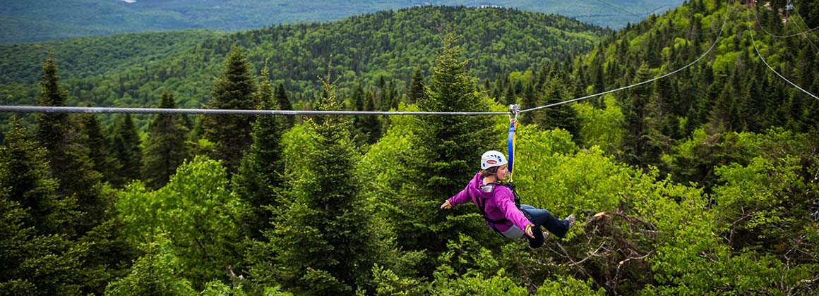 LE CENTRE D’ACTIVITÉS MONT-TREMBLANT – TYROLIENNES ET VIA FERRATA
