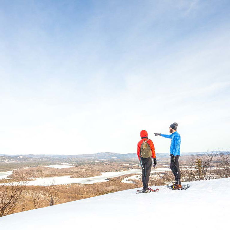 PARC RÉGIONAL DU POISSON BLANC – SKI DE FOND ET RAQUETTE