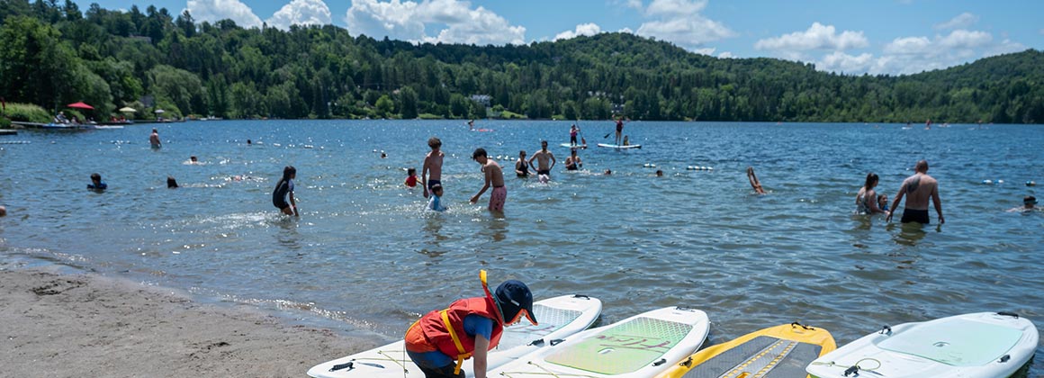 PLAGE JEAN-GUY CARON – LAC ROND – SAINTE-ADÈLE