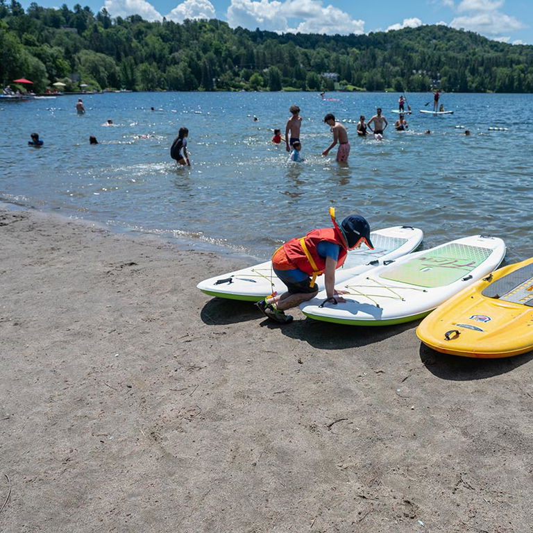 PLAGE JEAN-GUY CARON – LAC ROND – SAINTE-ADÈLE