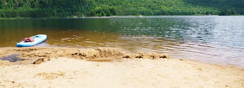 PLAGE GRATTON – LAC SAINT-JOSEPH – SAINT-ADOLPHE-D’HOWARD