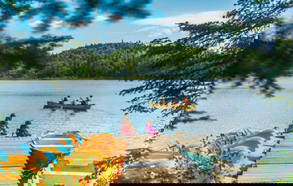 PLAGE DE LA CRÉMAILLIÈRE – LAC MONROE -PARC NATIONAL DU MONT-TREMBLANT