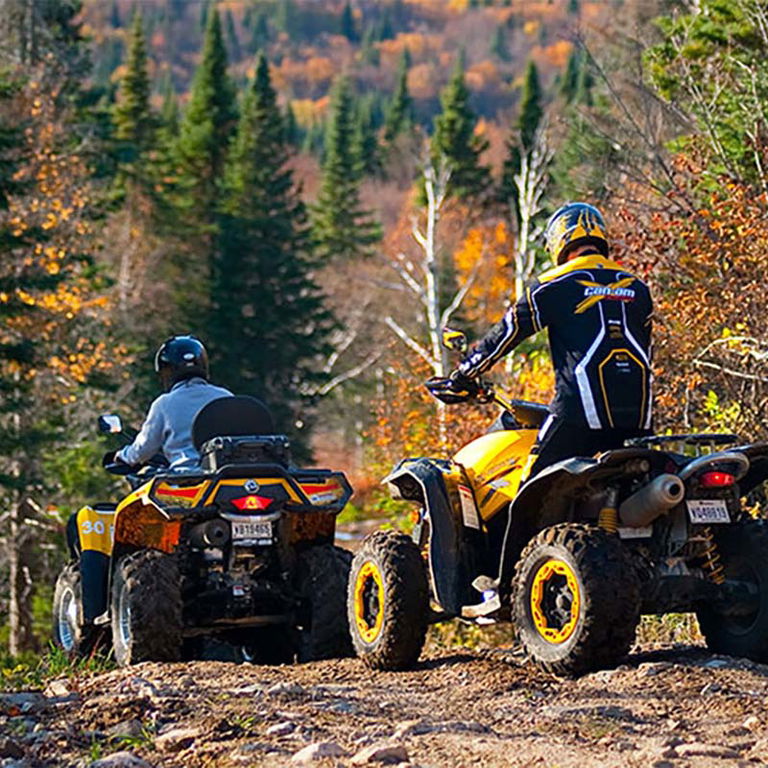 SENTIERS COUREURS DES BOIS – QUAD