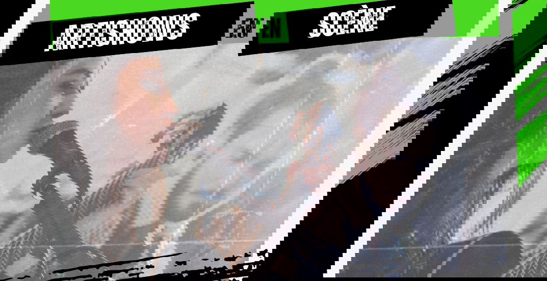 Affiche pour le concours Artishows en Scène