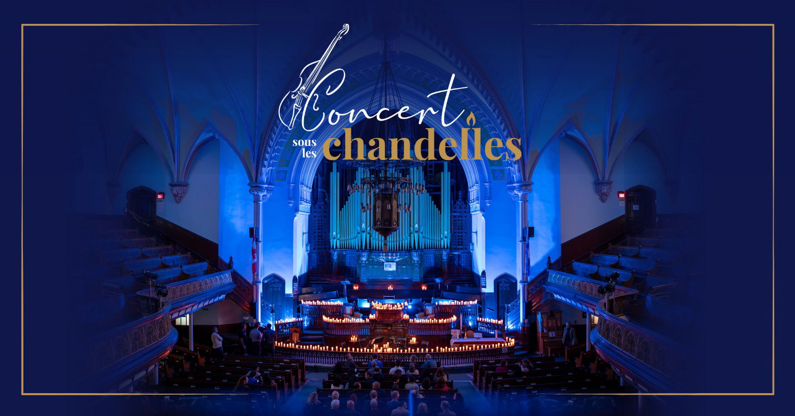 Affiche des concerts sous les chandelles