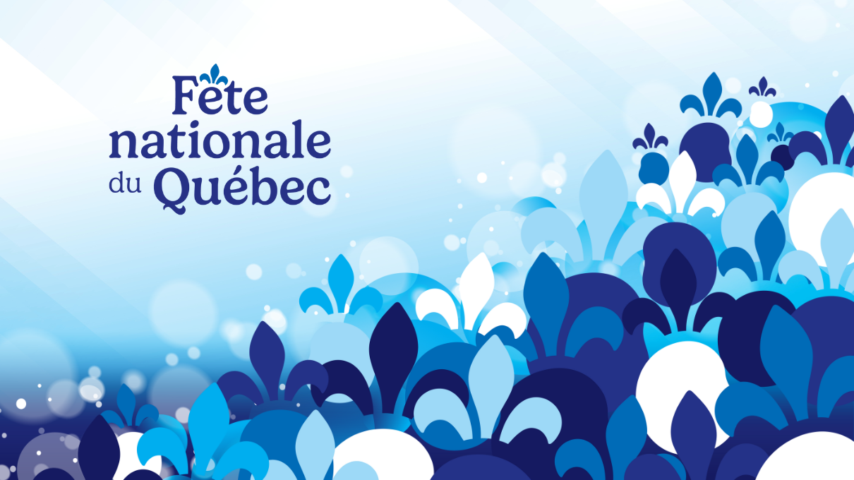 Affiche pour la fête nationale du Québec