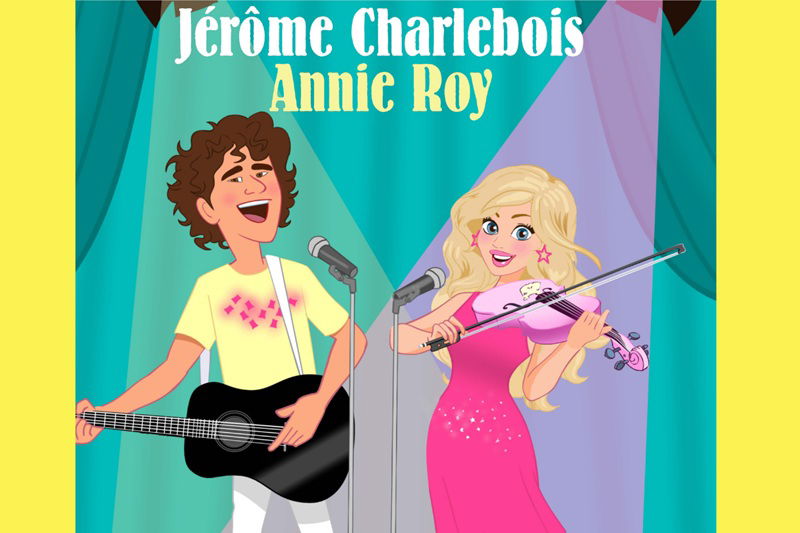 Affiche concert Jérôme & Annie – 3