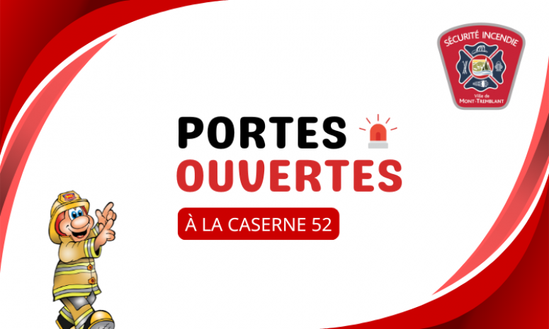 Affiche pour les portes ouvertes